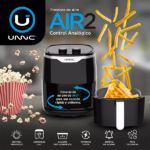 Freidora Electrica Sin Aceite De Aire 2,6lts Unnic - Image 3