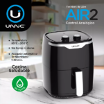 Freidora Electrica Sin Aceite De Aire 2,6lts Unnic - Image 4