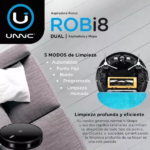 Unnic UC-SRTG8 aspiradora robot inteligente mopa auto carga control color negro - Image 4