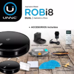Unnic UC-SRTG8 aspiradora robot inteligente mopa auto carga control color negro - Image 5
