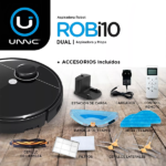 Aspiradora Robot Inteligente Trapeadora Unnic Robi10 + Sensor Laser - Image 4